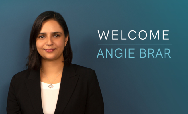 Welcome, Angie Brar