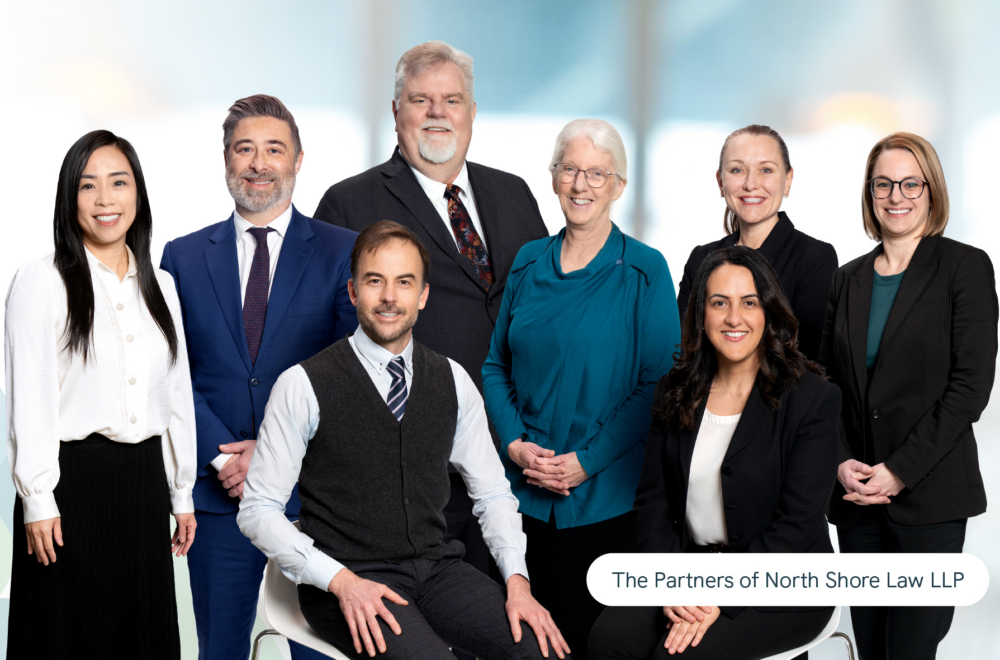A group photo of the partners of North Shore Law LLP