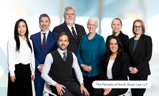 A group photo of the partners of North Shore Law LLP